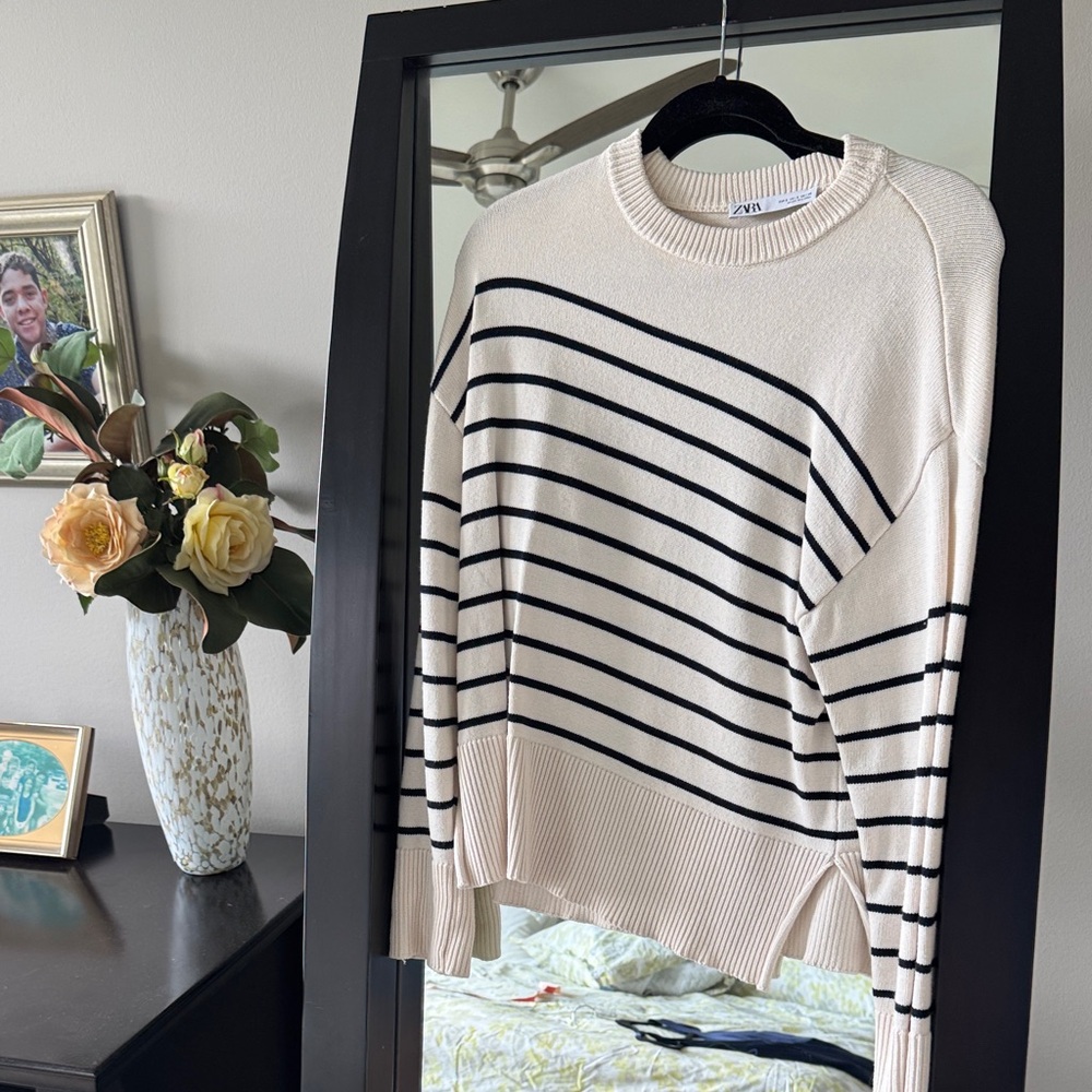 Zara Striped Sweater Size S
